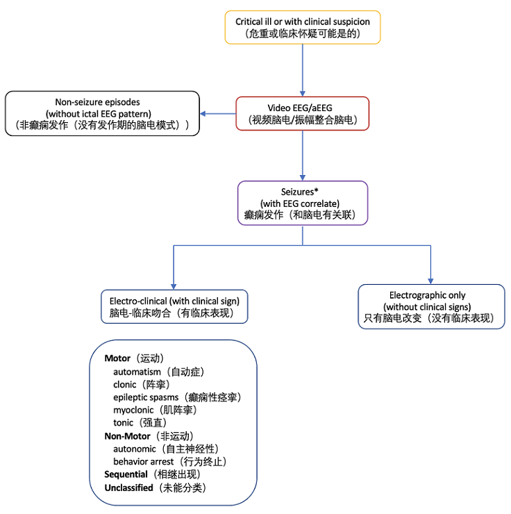 2021年国际抗癫痫联盟（ILAE）关于新生儿癫痫发作分类